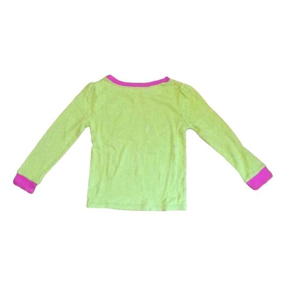 Garanimals Sleep Tight Pink Green Striped Pajamas Toddler 4T Get Your Sleep On - Picture 4 of 7